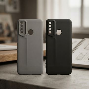 Samsung A20s Back Matte Soft Case Full Camera Protection Slim Design