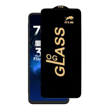 Crystal HD Glass for Tecno pova 3 - 9H Clear Tempered Protector