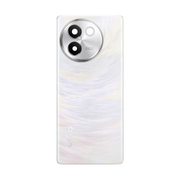 Vivo V30e Plastic Back Housing with Camera Lens - White