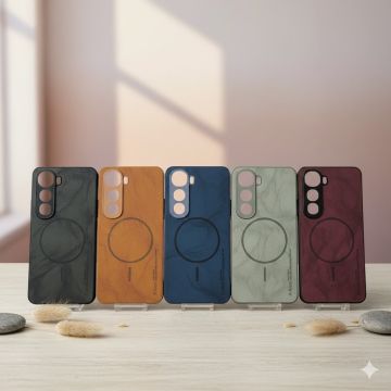 Premium Style Leather Sleeve for Vivo Y400 Sleek Inspired Soft Touch Shield