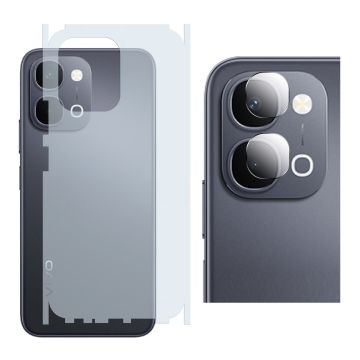 2-in-1 Back Matte Bundle for Vivo Y31d: Matte + Camera