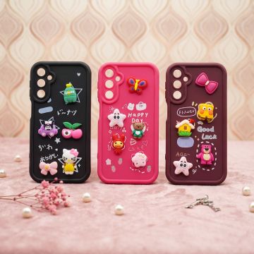 Samsung Galaxy A24 Back Cover – Camera Protection Cartoon