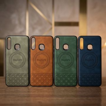 Tecno Camon 12 Premium Soft Leather Bumper Case All Round Protection