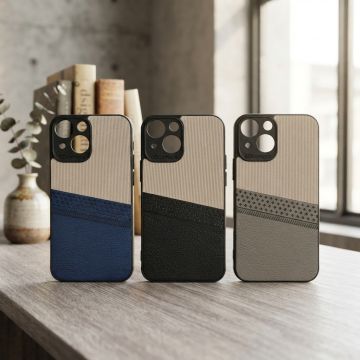 Apple iPhone 13 Mini Case Multicolor Dual Tone Premium Soft Leather Back Cover