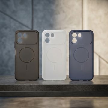 Innovative Oppo A6x Carbon Transparent Heat Dissipation Cover