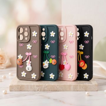 Oppo Reno 15 Multicolor Cute Soft Kitty Pouch Premium Quality