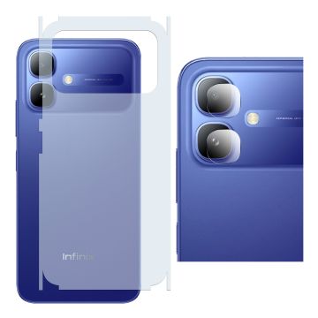 2-in-1 Back Matte Bundle for Infinix Smart 20: Matte + Camera