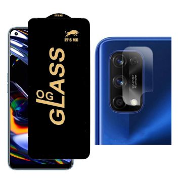 2-in-1 Protection for Realme 7 pro: HD Glass + Camera Protector