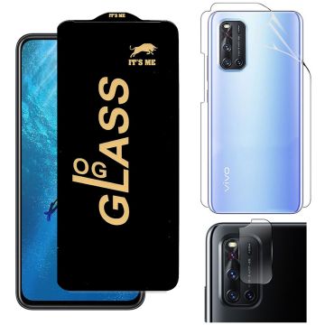 3-in-1 Full Protection for Vivo v19: HD + Jelly + Camera