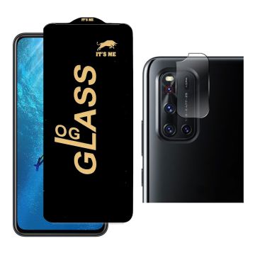 2-in-1 Protection for Vivo v19: HD Glass + Camera Protector