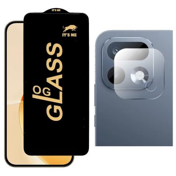 Realme 16 Pro HD OG Premium Quality Glass + 9H Back Camera Lens Protector 2-in-1 Deal