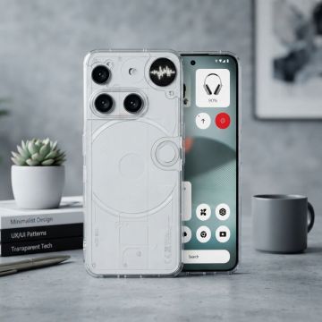 Nothing Phone 3 Soft Transparent TPU Case Clear Back Cover