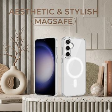 Durable Clear MagSafe Protective Case for Samsung A56 Accessories