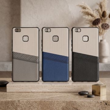 Huawei P9 Lite Back Cover Premium Dual Tone Leather Texture Cover For Huawei P9 Lite Stylish Phone Case