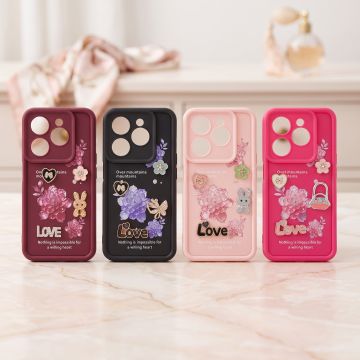 Cute Multicolor Love Heart Back Cover for Infinix Hot 40i Premium Fit