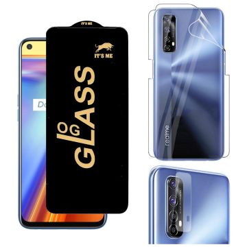 3-in-1 Full Protection for Realme 7: HD + Jelly + Camera