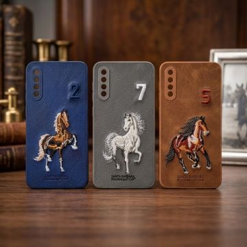 Ultimate POLO Leather Series Luxury Phone Cover for Samsung A50