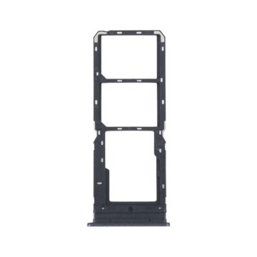 Long-Lasting Vivo Y16 Card Tray Jacket Slot Replacement (Black)