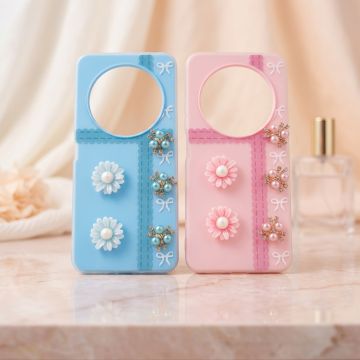 Xioami Redmi 14C Fancy Flower Stone Beautiful Floral Back Cover