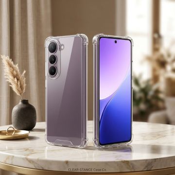 Vivo V50 Lite Signature Transparent Series Shock Absorption Cover