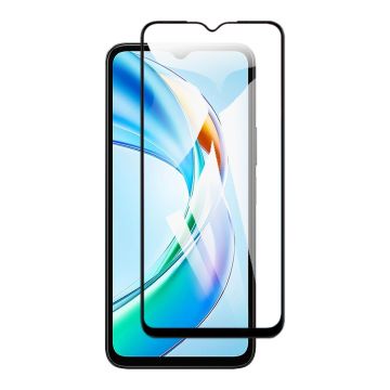Case Friendly 9D Glass for Honor x5b Plus - Full Cover 9H Protector