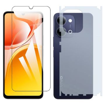 2-in-1 360 Protection Pack for Vivo Y11d: Polish + Matte