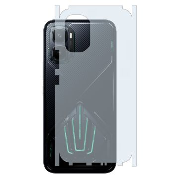 Infinix gt 50 Pro Carbon Fiber Back Matte Film Anti-Scratch Soft Skin 