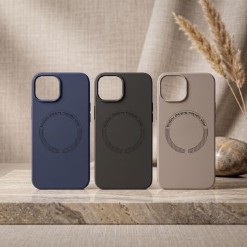 Apple iPhone13 Back Cover Premium Liquid Silicone Case For Apple iPhone13 Magnetic Wireless Charging Compatible Cover