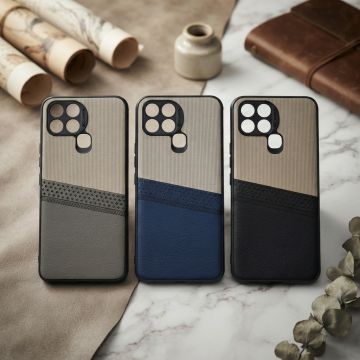Infinix Smart 6 Case Multicolor Dual Tone Premium Soft Leather Back Cover