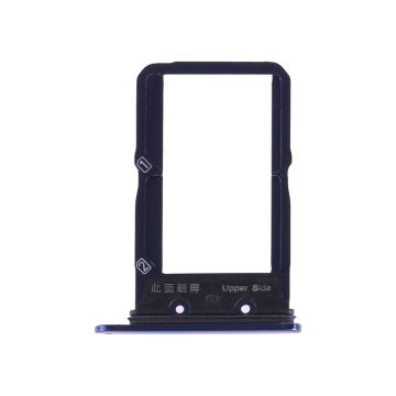 Long-Lasting Vivo X27 Card Tray Jacket Slot Replacement (Blue)