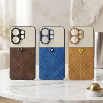 Fashionable Vivo V60 Leather Case with Car Logo Branding