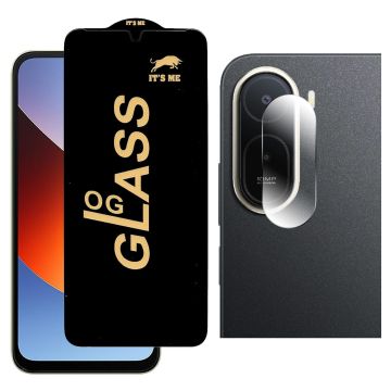 Xiaomi Redmi A7 Pro HD OG Premium Quality Glass + 9H Back Camera Lens Protector 2-in-1 Deal