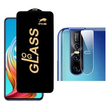 2-in-1 Protection for Infinix s5 pro: HD Glass + Camera Protector