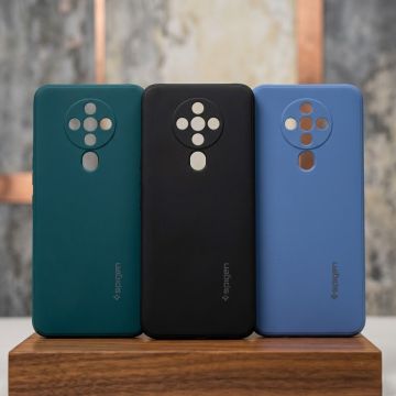 Ultimate Spigen Plain Series Secure Fit Tecno Spark 6 Cover