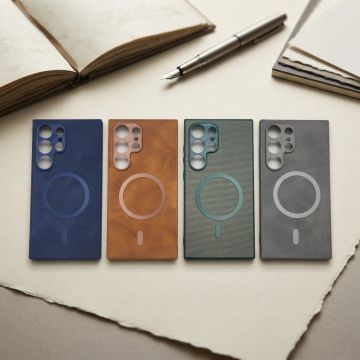 Samsung Galaxy S24 Ultra Back Cover – Leather Multicolor