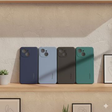 Premium Tecno Spark 40C Soft TPU Back Case Official Spigen Design Multicolor