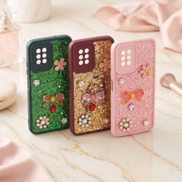Stylish Multicolor Glitter Premium Phone Case For Infinix Note 10 Pro