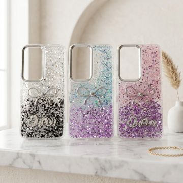 Infinix Hot 60i Queen Still Glitter Case Sparkle Cover