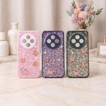 Stylish Multicolor Glitter Premium Phone Case For Tecno Spark 30C