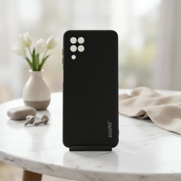 Premium European Black Plain Case for Samsung A12