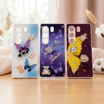 Stylish Multicolor Glitter Premium Phone Case For Tecno Camon 40 Pro
