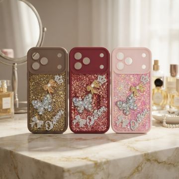 Tecno Spark 50 Luxury Queen Glitter Sparkling Back Cover