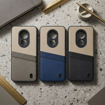 Nokia C21 Case Multicolor Dual Tone Premium Soft Leather Back Cover