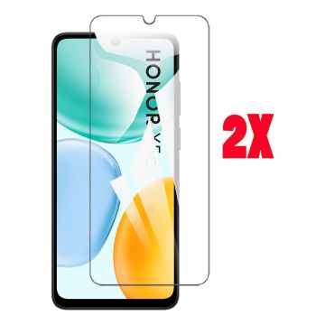 (2-Pack) 9H Polish Glass for Honor X5C - Anti-Scratch Guard