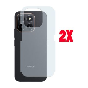 (2-Pack) Carbon Fiber Back Matte Film for Honor x6c