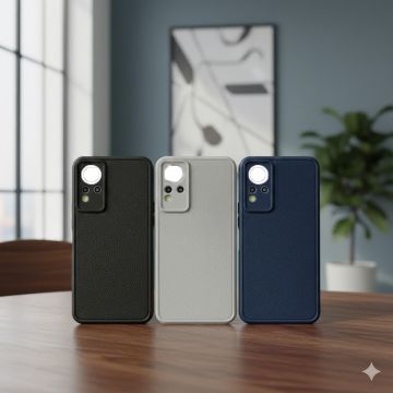 Infinix Note 11 Protective Shell Elegant Leather Texture and Vibrant Palette