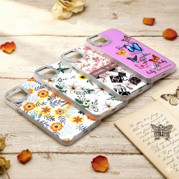 Apple iPhone 11 Pro Max Glitter Stone Ring Holder Mobile Cover
