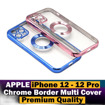 Apple iPhone 12 Multi Chrome Border Camera Protection Cover - Image 2