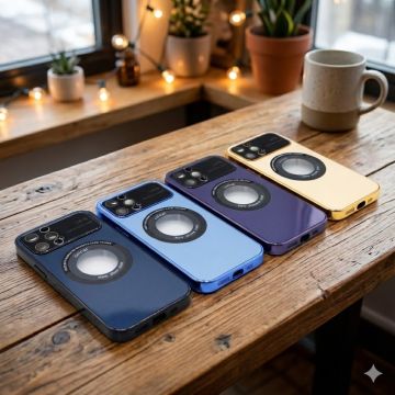 Apple iPhone 12 Pro Magnetic Lens Protection Mobile Cover - Image 2