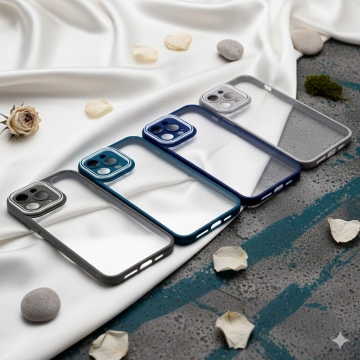Apple iPhone 12 Pro Max IPAKY Shockproof Hybrid Armor Mobile Cover - Image 2